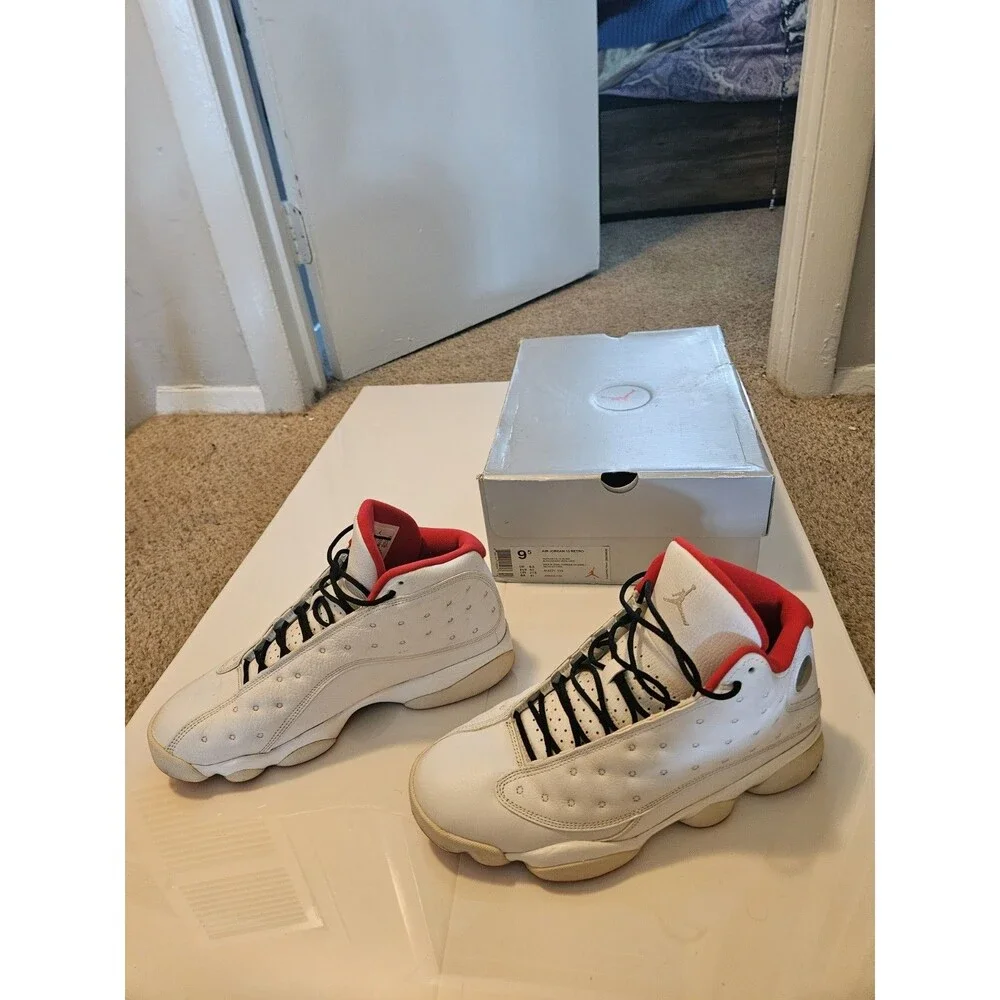 Jordan Air Jordan 13 Retro White/Red US 9.5 (414571-103)